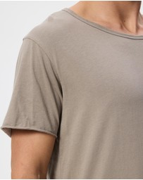 Surrounded By Ghosts - The Agrellite Curved Hem T-Shirt