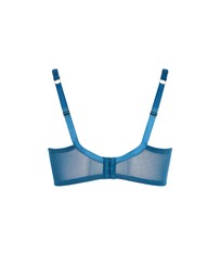 City Chic - Plus size Ingrid Contour Longline Bra - teal