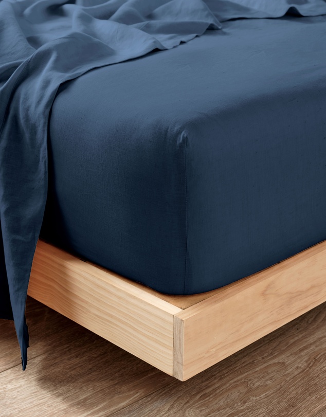 Linen House - Nimes Pure Linen Fitted Sheet
