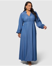 Sunday In The City - Endless Road Maxi Dress