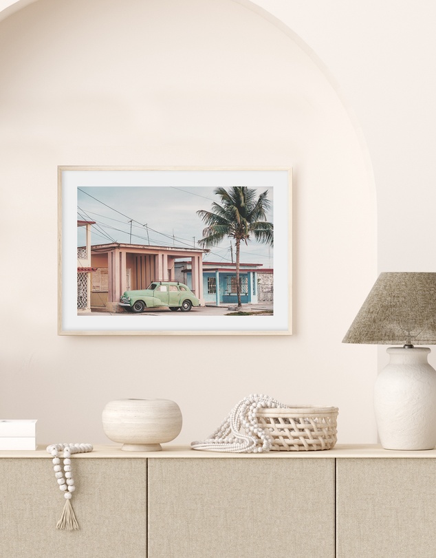Olive et Oriel - Havana Streets Art Print