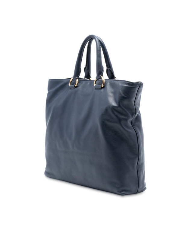 Pre-Loved by Azura Reborn - Pre-Loved Soft Calf Open Convertible Tote
