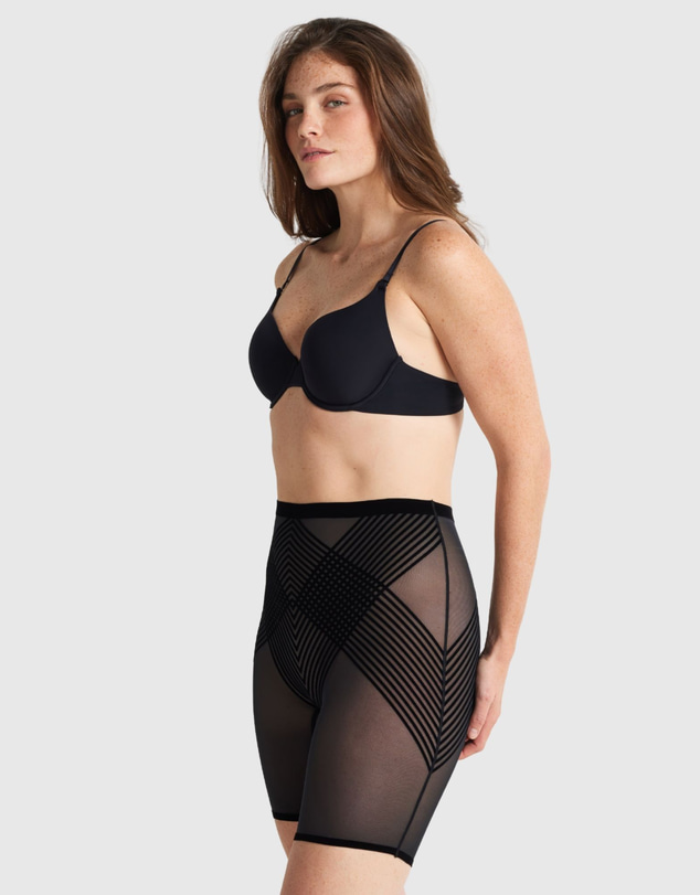 Nancy Ganz - Sheer Power Waisted Thigh Shaper