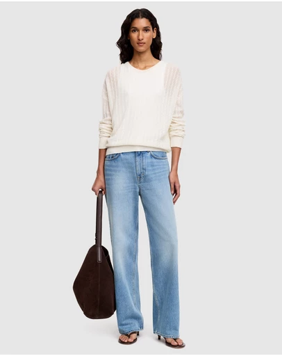 ARKET - Coral Denim Trousers