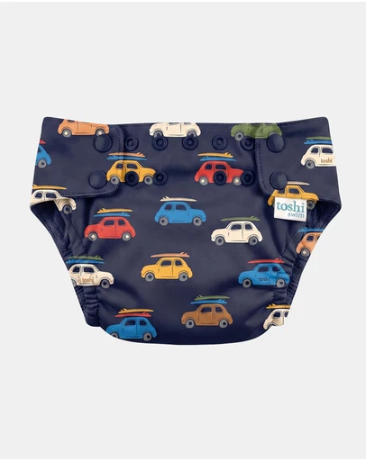 Toshi - Reusable Pirate Swim Nappy - Babies-Kids