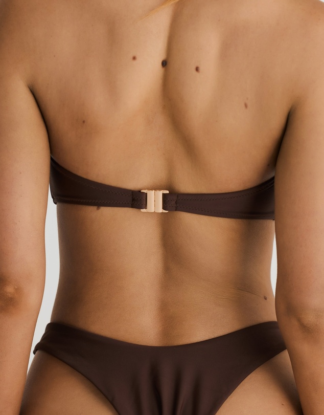 Vacay Swimwear - Positano Top Chocolate