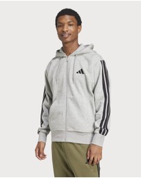 adidas Sportswear - Essentials 3-Stripes Fleece Hoodie Mens
