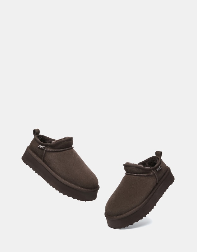 EVERAU - Australian Shepherd Ugg Nano Classic Platform Cow Suede Upper UGG Boots