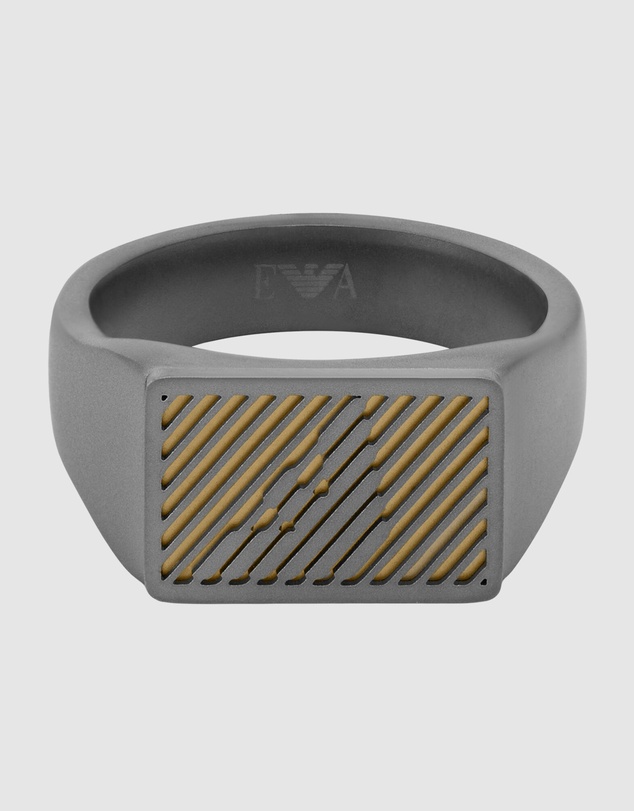 Emporio Armani - Two-Tone Signet Ring