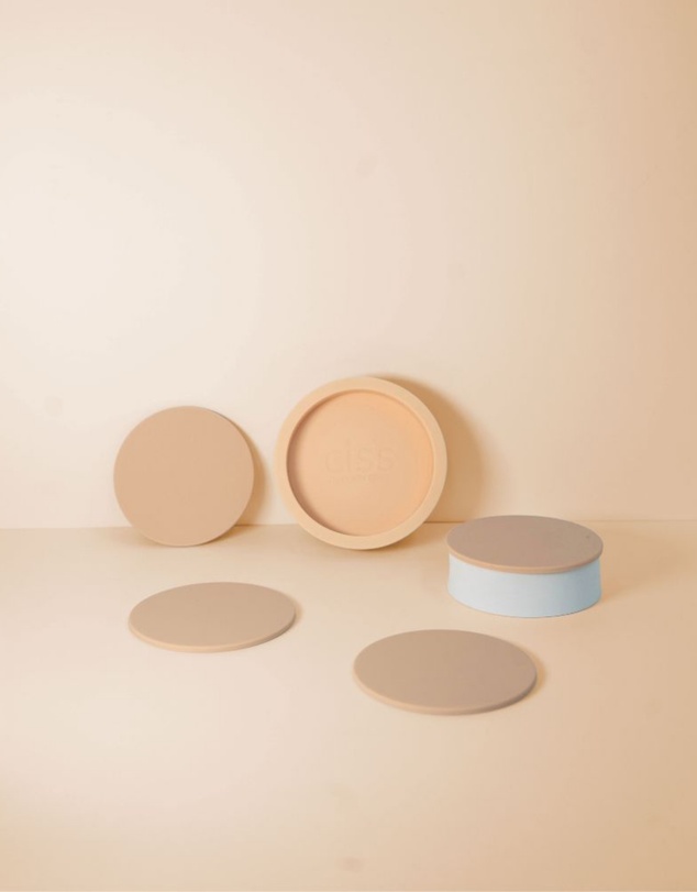 porter green - ciss | unbreakable silicone coasters