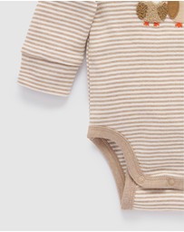 Purebaby - Applique Bodysuit -Kids-Babies
