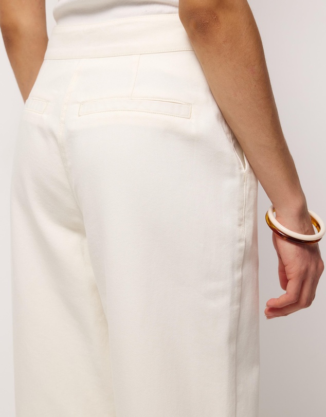 AERE - Joni Wide Leg Denim Pants