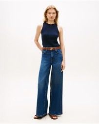 Tommy Hilfiger - Cable Knit Sleeveless Slim Jumper