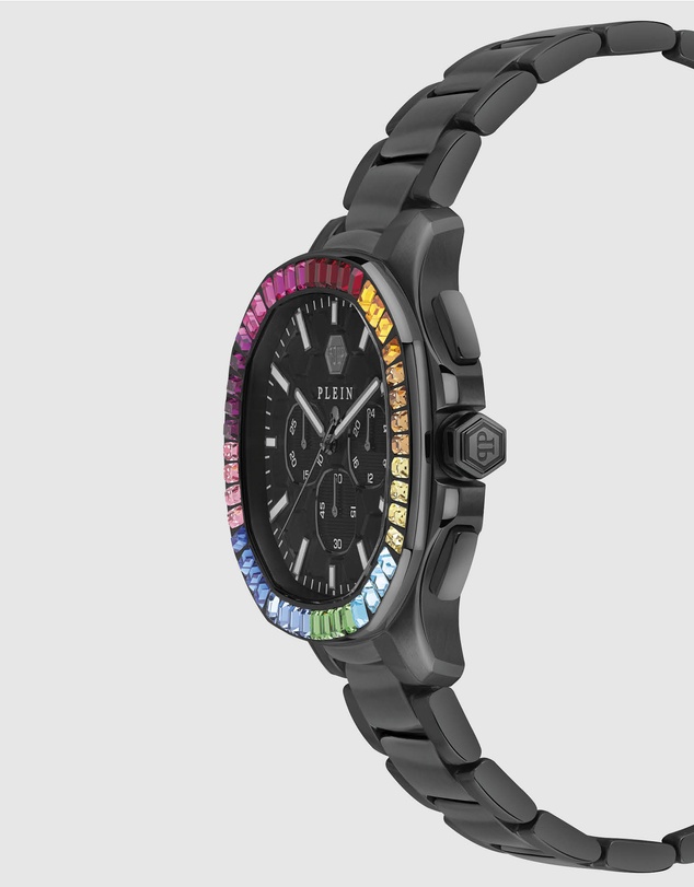 Philipp Plein - CHRONO SPECTRE Black Tone Case Black Bracelet 44mm