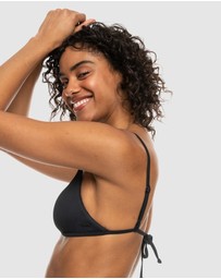 Roxy - Womens Rib ROXY Love The Quiver Tri Bikini Top