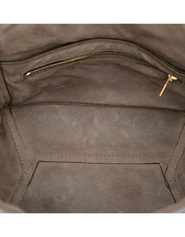 Pre-Loved by Azura Reborn - Pre-Loved Small Soft Grained Calfskin Seau Sangle Bucket Bag