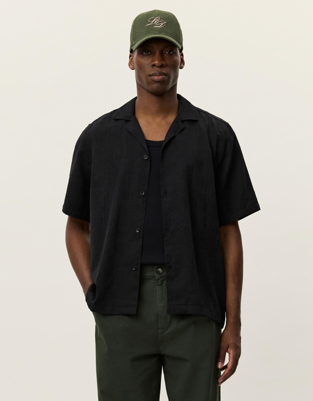 Les Deux - Liam Jacquard Short Sleeve Shirt