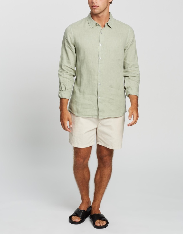 Assembly Label - Casual Long Sleeve Shirt