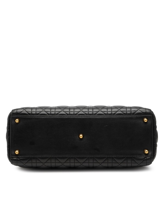 Pre-Loved by Azura Reborn - Pre-Loved Large Lambskin Cannage Lady Dior