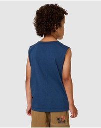 Rip Curl - Cosmic Surfing Muscle Tee - Babies-Teens