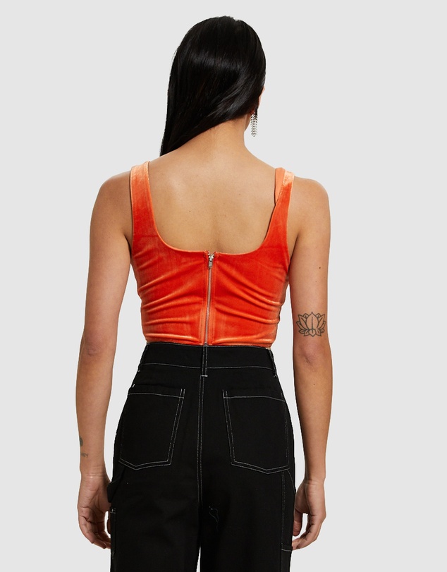 Neon Hart - Arlo Stretch Panelled Corset Top