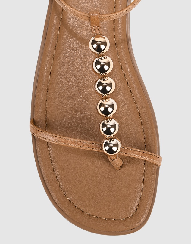 Siren - Meagan Strappy Flat Sandal