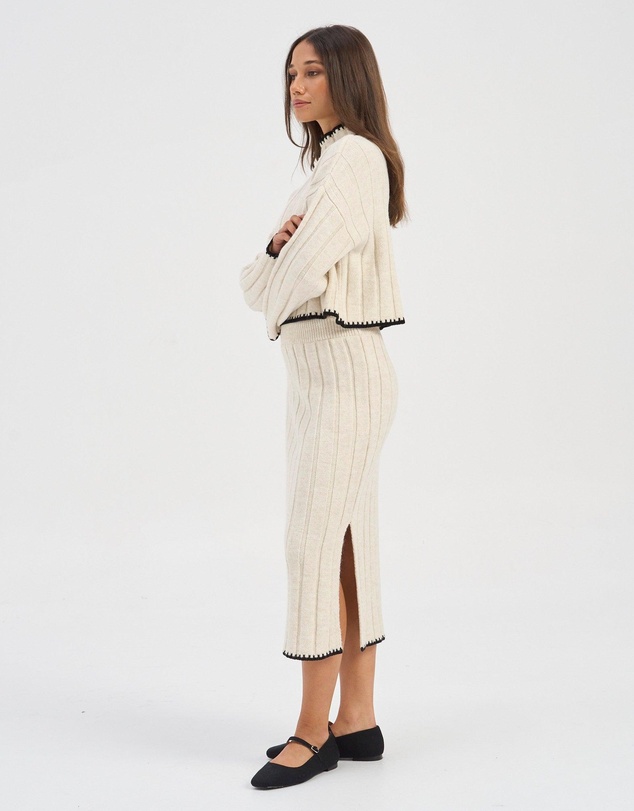 ONLY - Chick Knitted Midi Skirt