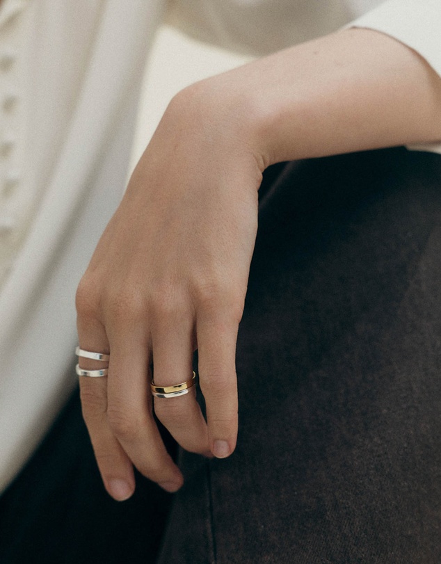 Kirstin Ash - Contour Slim Ring