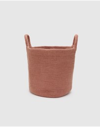 Phile - Toy Basket in Pink - Medium