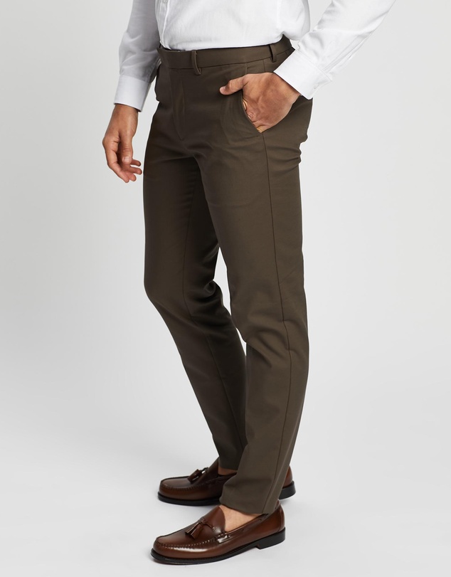 3 Wise Men - 3 Wise Men Huxton Pant - Chestnut
