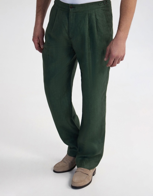 Oxford - Christopher Linen Trousers