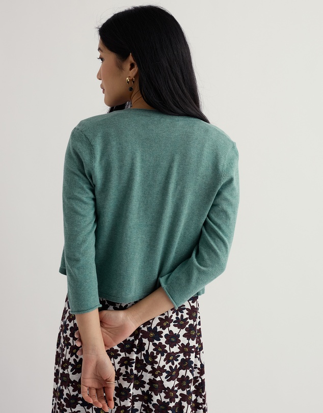 Seasalt - Seasalt Cornwall Blue Vanessa Knitted Cardigan
