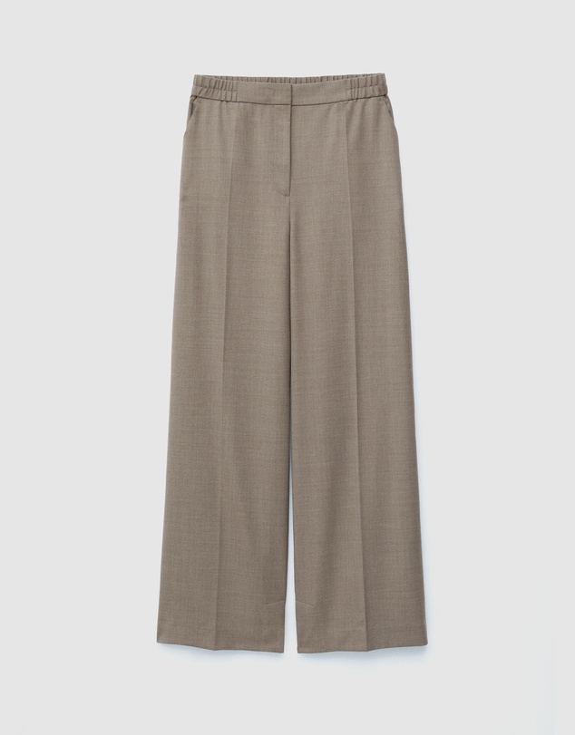 & Other Stories - Wool Press-Crease Trousers