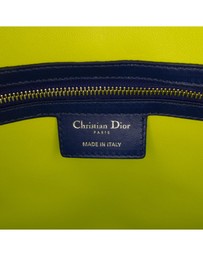 Pre-Loved by Azura Reborn - Pre-Loved Large Tricolor Lambskin Cannage Lady Dior