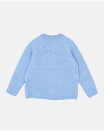 Fox & Finch - Wild Garden Hand Embroidered Cardigan - Kids