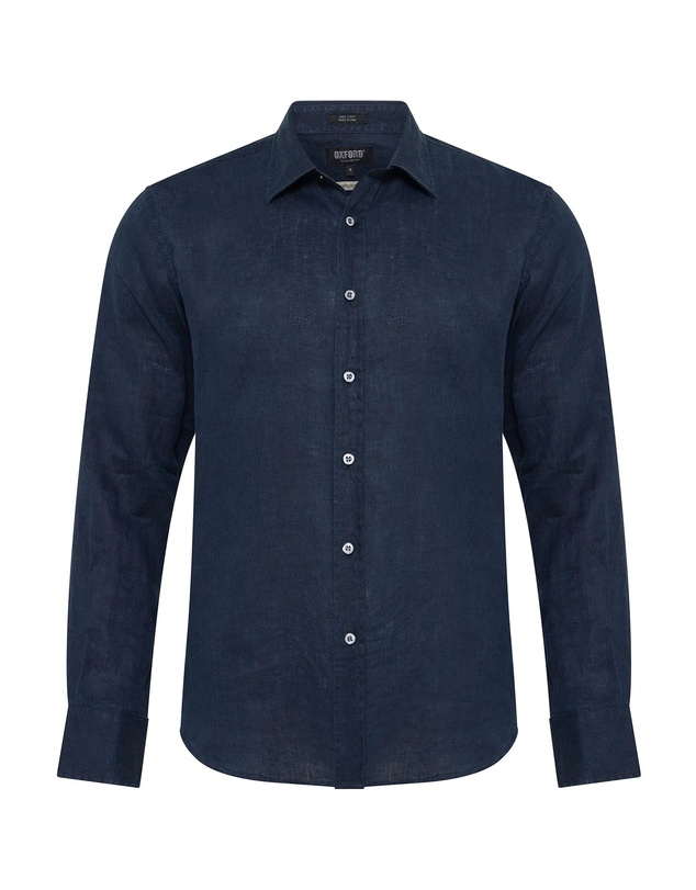 Oxford - Cooper Ls French Linen Shirt