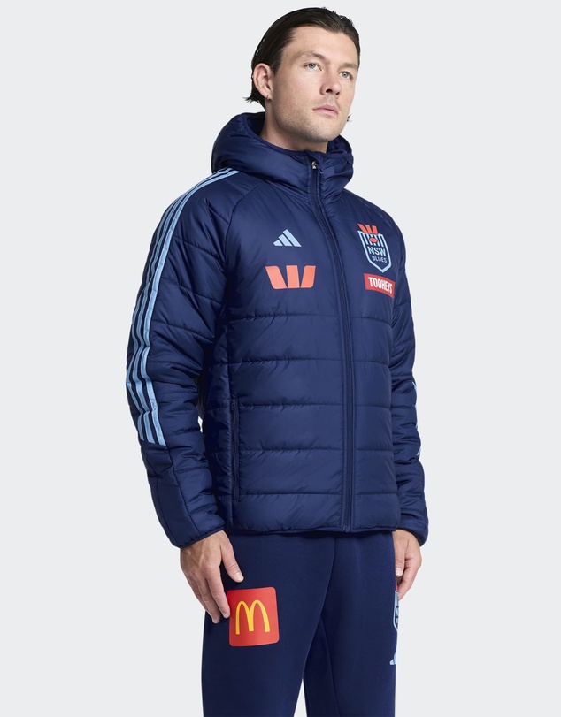 adidas Performance - Westpac NSW Blues Winter Puffer Jacket Mens Mens