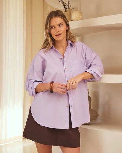 Ceres Life - Peta Oversized Shirt