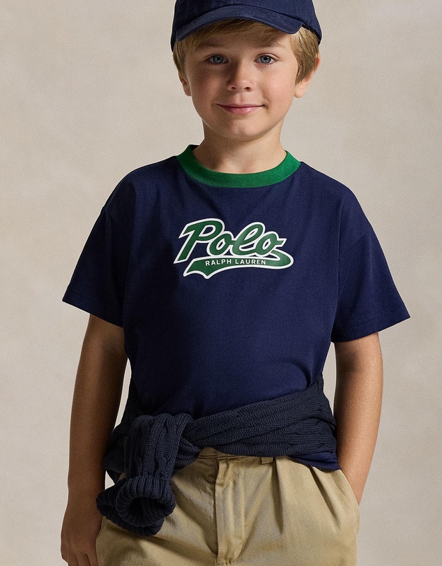 Polo Ralph Lauren - Logo Cotton Jersey Tee - ICONIC EXCLUSIVE - Babies-Kids