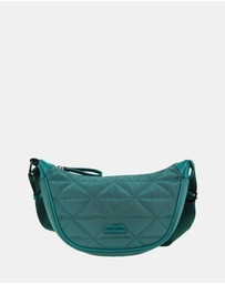 Pierre Cardin - Pierre Cardin Ladies Nylon Crescent Cross-Body Bag