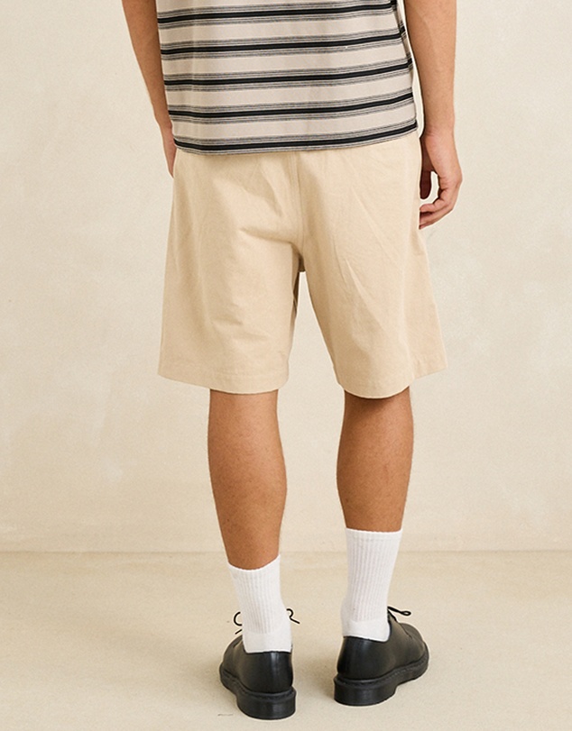 Rhythm - Double Pleat Twill Short