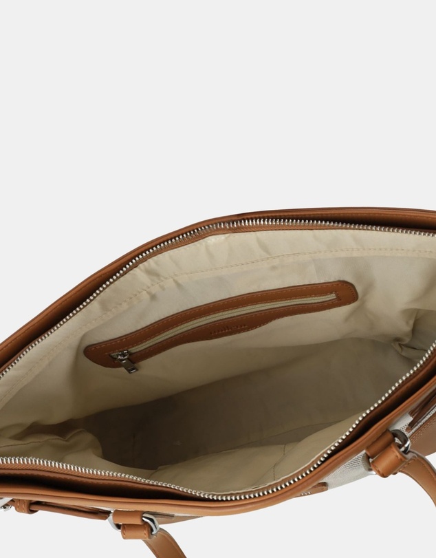 Milleni - Milleni Vegan Leather 2-tone Shoulder Bag