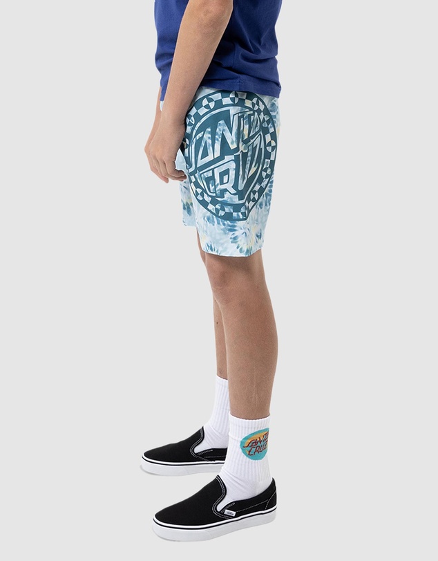 Santa Cruz - Malba Crash Dot Mono Boardshorts - Teens