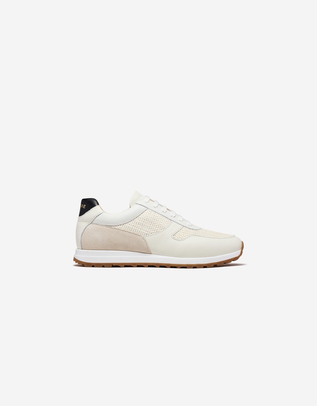 Calibre - Woven Mix Sport Sneaker Cream Combo