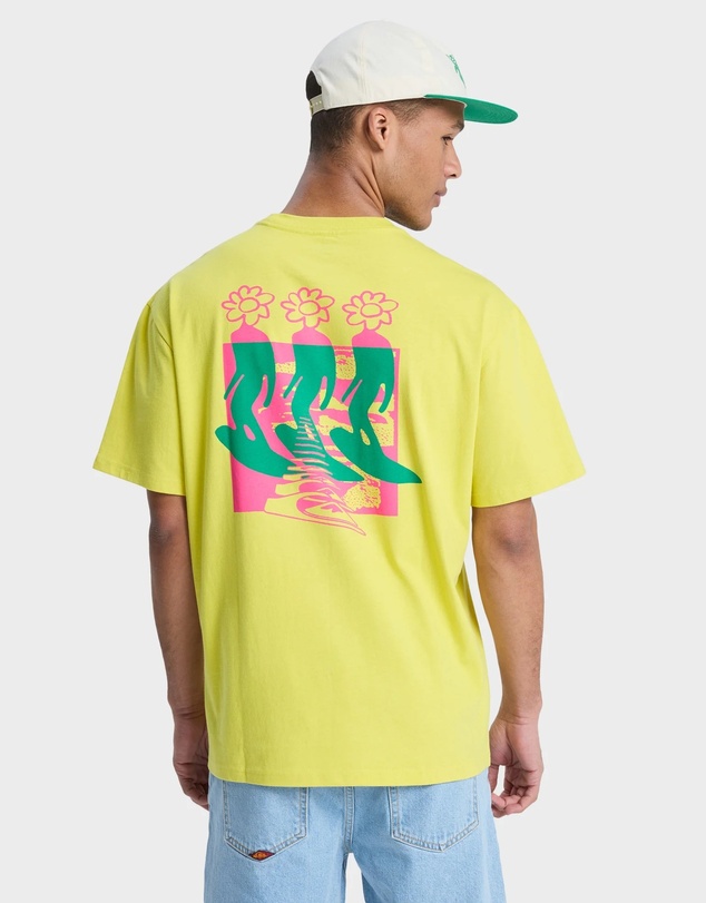 Quiksilver - Mens Sunflowers Surfing T-Shirt