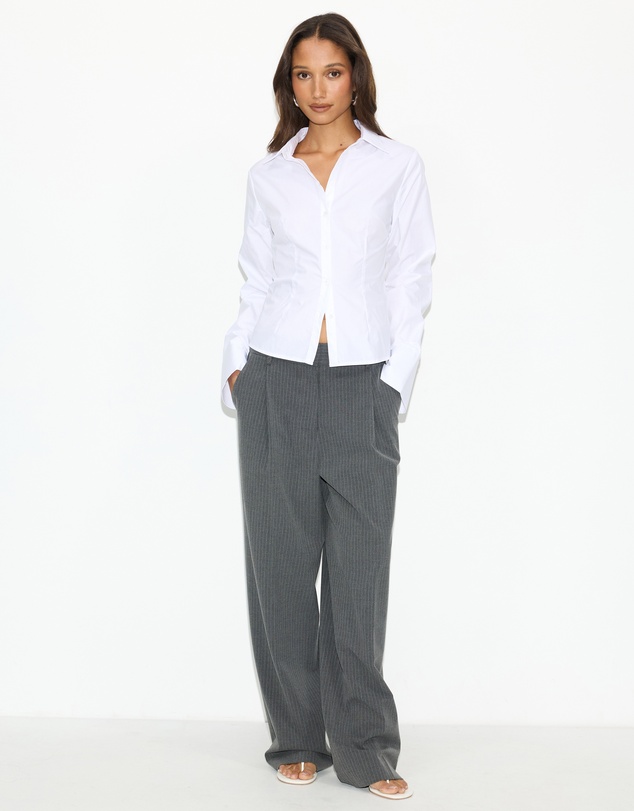 Dazie - Cory Cinched Shirt
