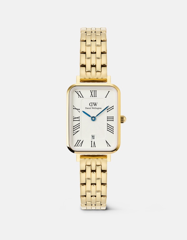 Daniel Wellington - Quadro Roman Numerals Date 5-link G