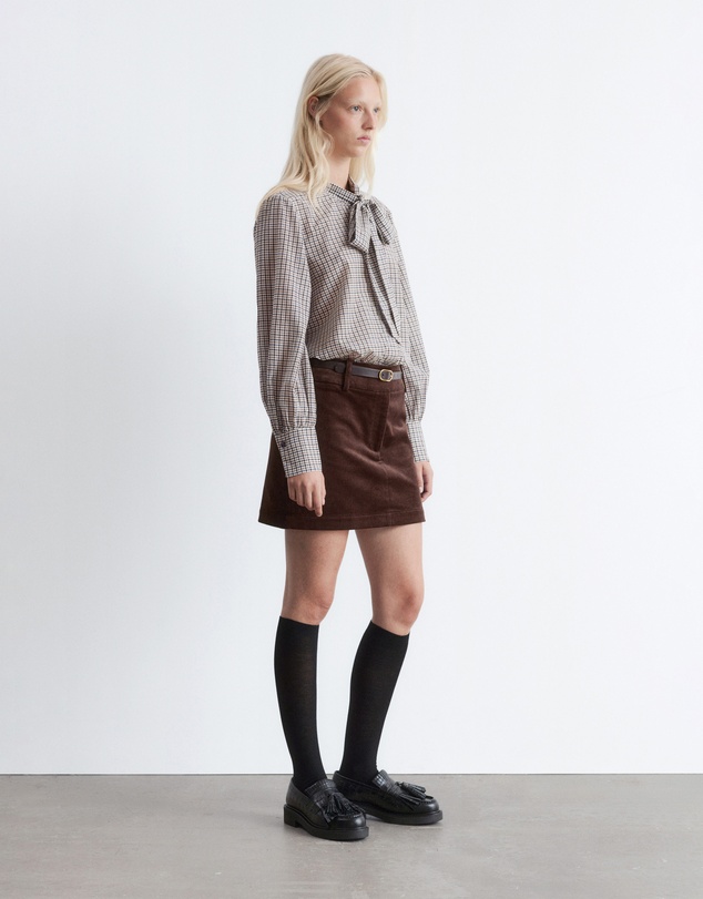 & Other Stories - Silk-Blend Bow-Detail Blouse