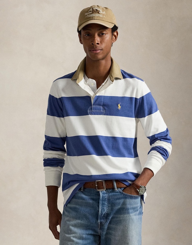 Polo Ralph Lauren - Classic Fit Khaki-Collar Rugby Shirt