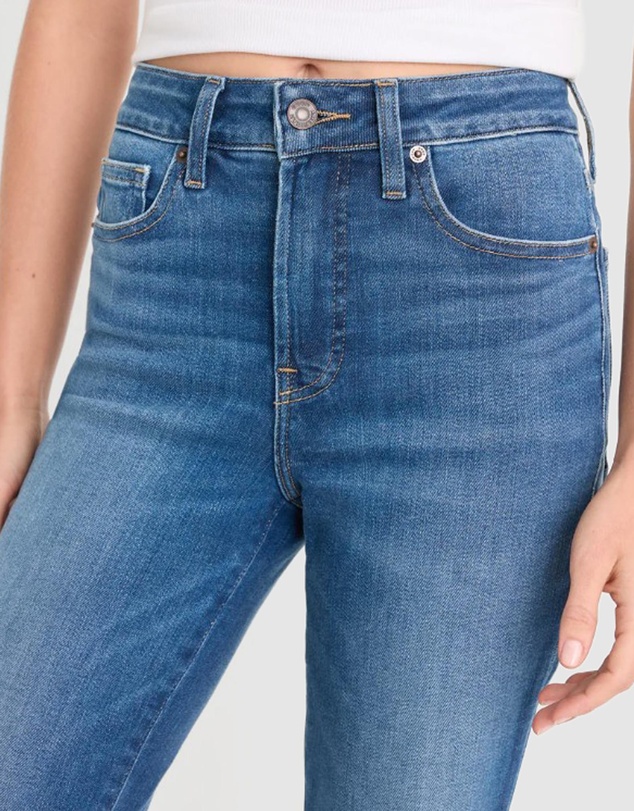 Good American - Soft Tech Good Legs Straight Jeans
